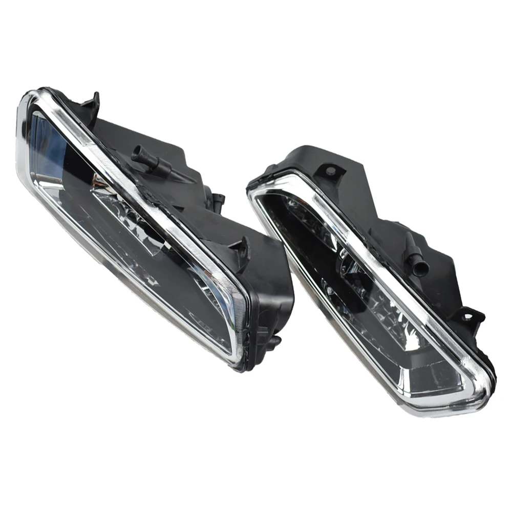 2 шт. левый/правый передний бампер 8 светодиодных противотуманных фар дневного