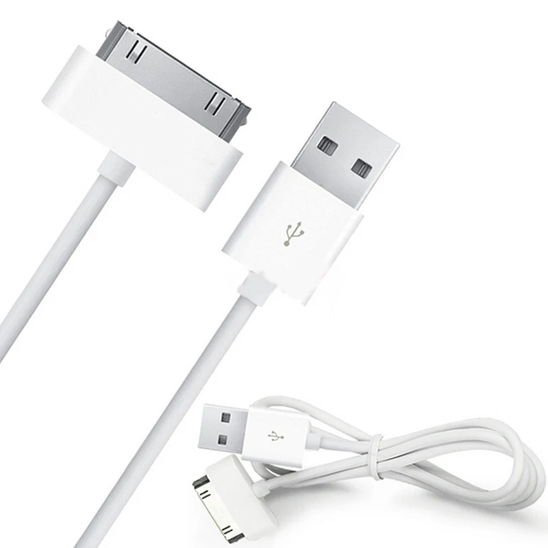 30 контактный USB кабель ACCALIA для iPhone зарядный 4 4s 3GS 3G iPad 1 2 3 iPod Nano зарядки шнур