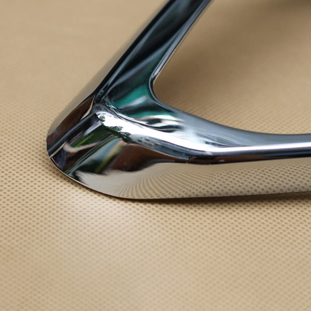 Хромированный передний противотуманный светильник крышка лампы накладка