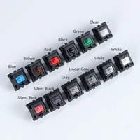 cherry mx switch original gaming keyboard mechanical keyboard brown blue red white clear silver slient black gray green switch