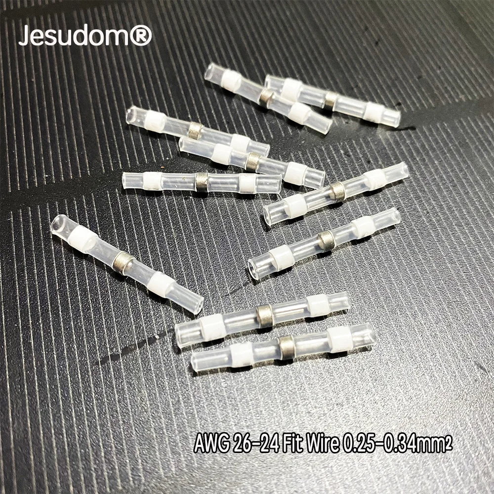 Водонепроницаемая проволочная клемма для припоя белая имитация кабеля 26-24 0 25-мм²