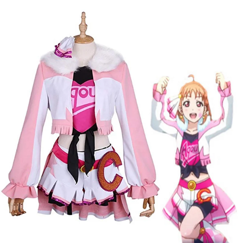 

Женские костюмы для косплея с аниме «Love Live Sunshine»