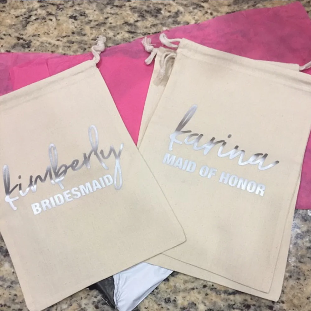 

50 Pcs/Personalized hangovers kit best man gift Drawstring Bag Custom Partied Wedding Recovery bag Wedding party favors