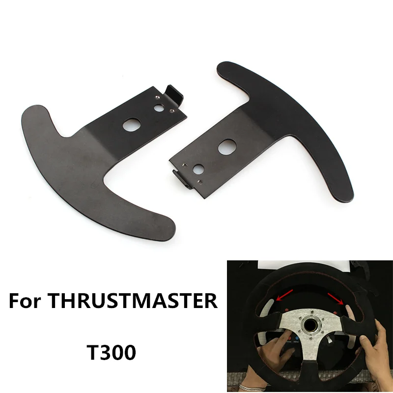 Подходит для 13-14 дюймов плоское Рулевое колесо для THRUSTMASTER T300 модификация тяжелое весло шифтеры колеса обновление гоночной игры