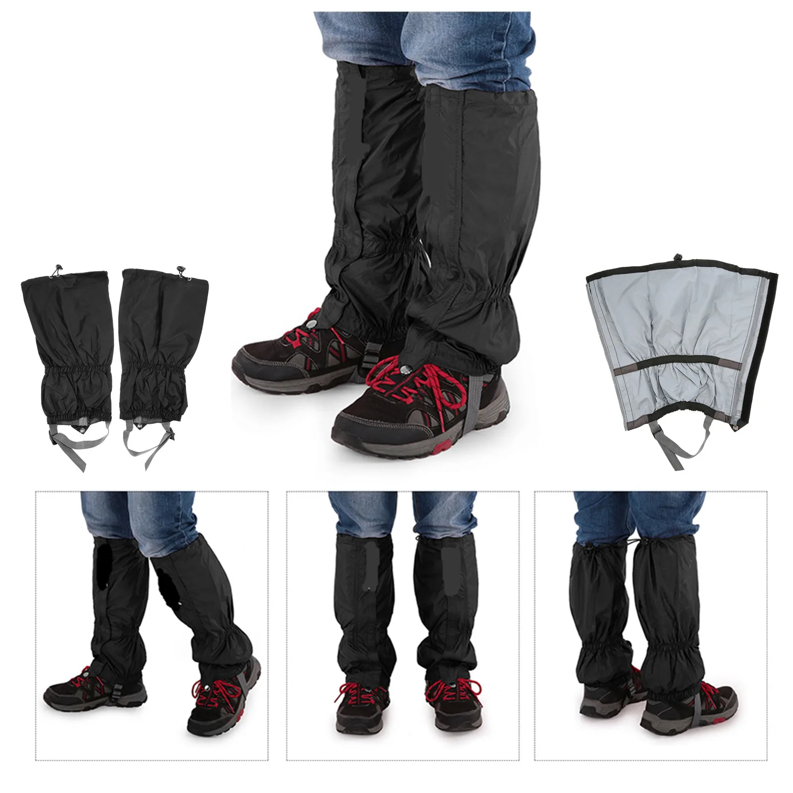 

1 пара, Водонепроницаемые Гетры на молнии