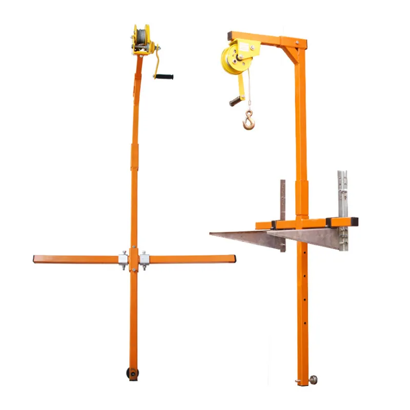 1200 фунтов ручная нержавеющая сталь Наружная установка подъемный кран Складная