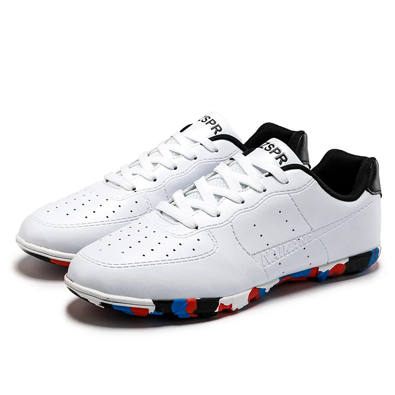 Новые мужские кроссовки для гольфа белая Нескользящая спортивная обувь без