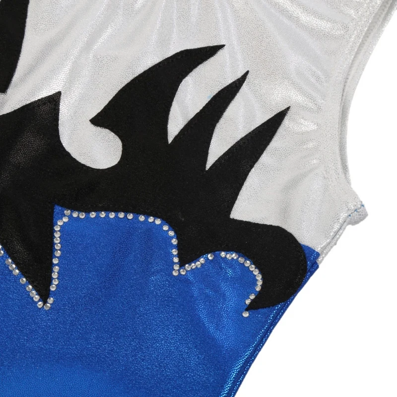 Girls Sleeveless Gymnastics Leotard Ballet Dress Kids One Piece Patchwork Dance Wear Dancing | Тематическая одежда и