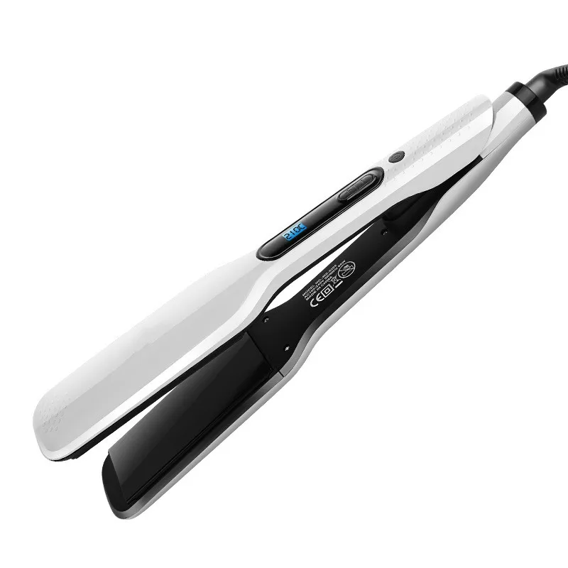 

Portable Hair Straightener Ceramic Hair Straightening Iron Flat Iron Straighten and Curling Dual Use Professional Hair Tool