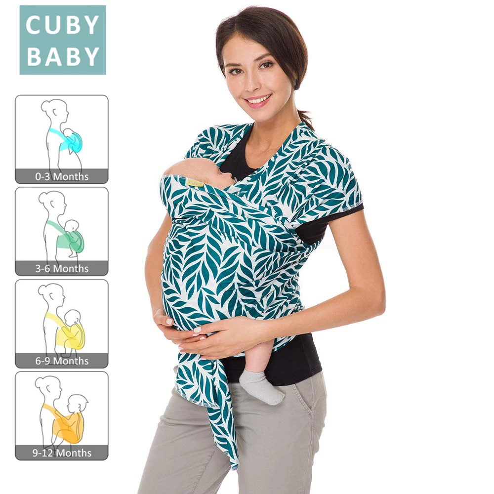 CUBY baby wrap для новорожденных мягкая дышащая обертка слинг кенгуру удобный чехол