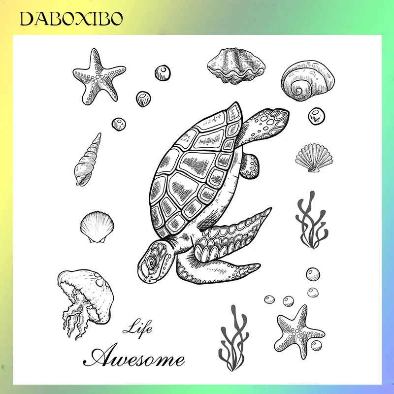 Великолепные прозрачные штампы DABOXIBO для скрапбукинга сделай сам изготовления