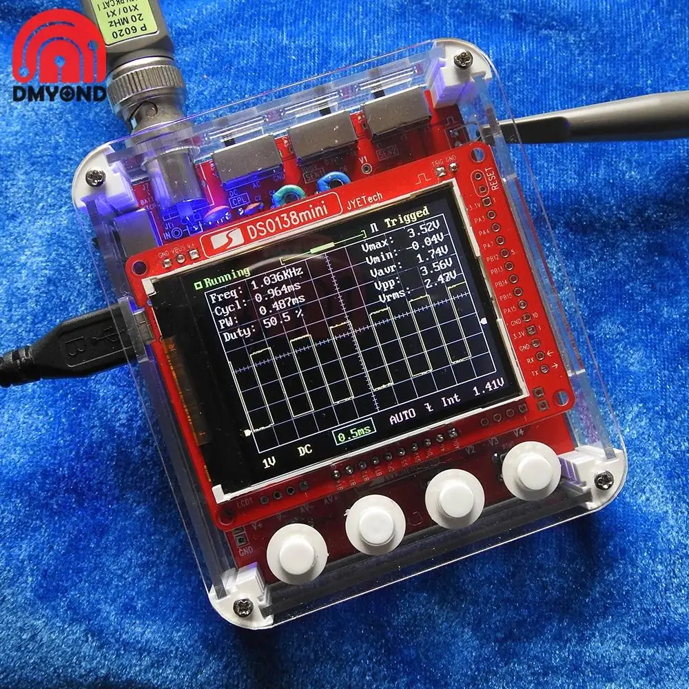 Корпус осциллографа DSO138mini прозрачный чехол для DSO138 | Инструменты
