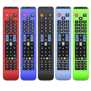dustproof soft silicone case remote control protective cover for samsung bn59 01178rl aa59 tv remote control shell free global shipping