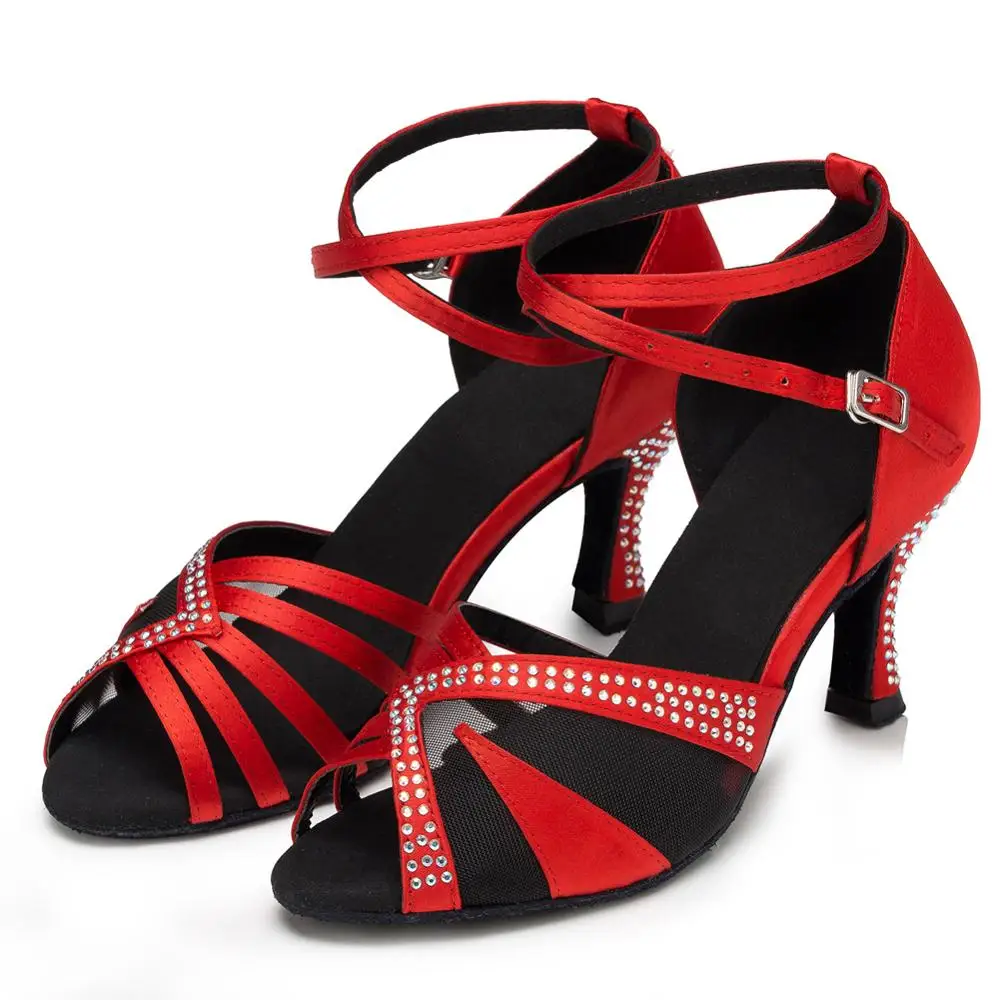 Женские туфли для латиноамериканских танцев профессиональные женские бальных
