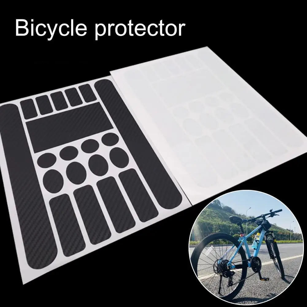 

Outdoor Riding Anti-rubbing Anti-scratch Chain Frame Sticker Decal Folding Frame Protective Film Anti-scratch Rhino Skin Sticker