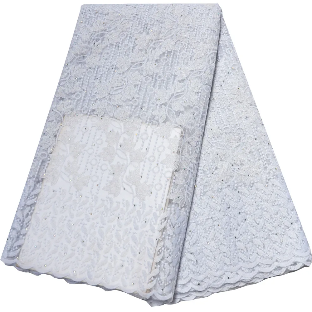 Нигерийская сетчатая кружевная ткань Лидер продаж вышивка лимонно-зеленая