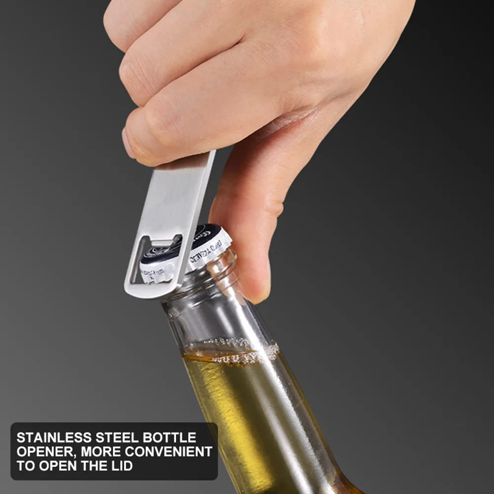 Пивные чашки Термокружка с открывалкой для бутылок Новые Креативные пивные из