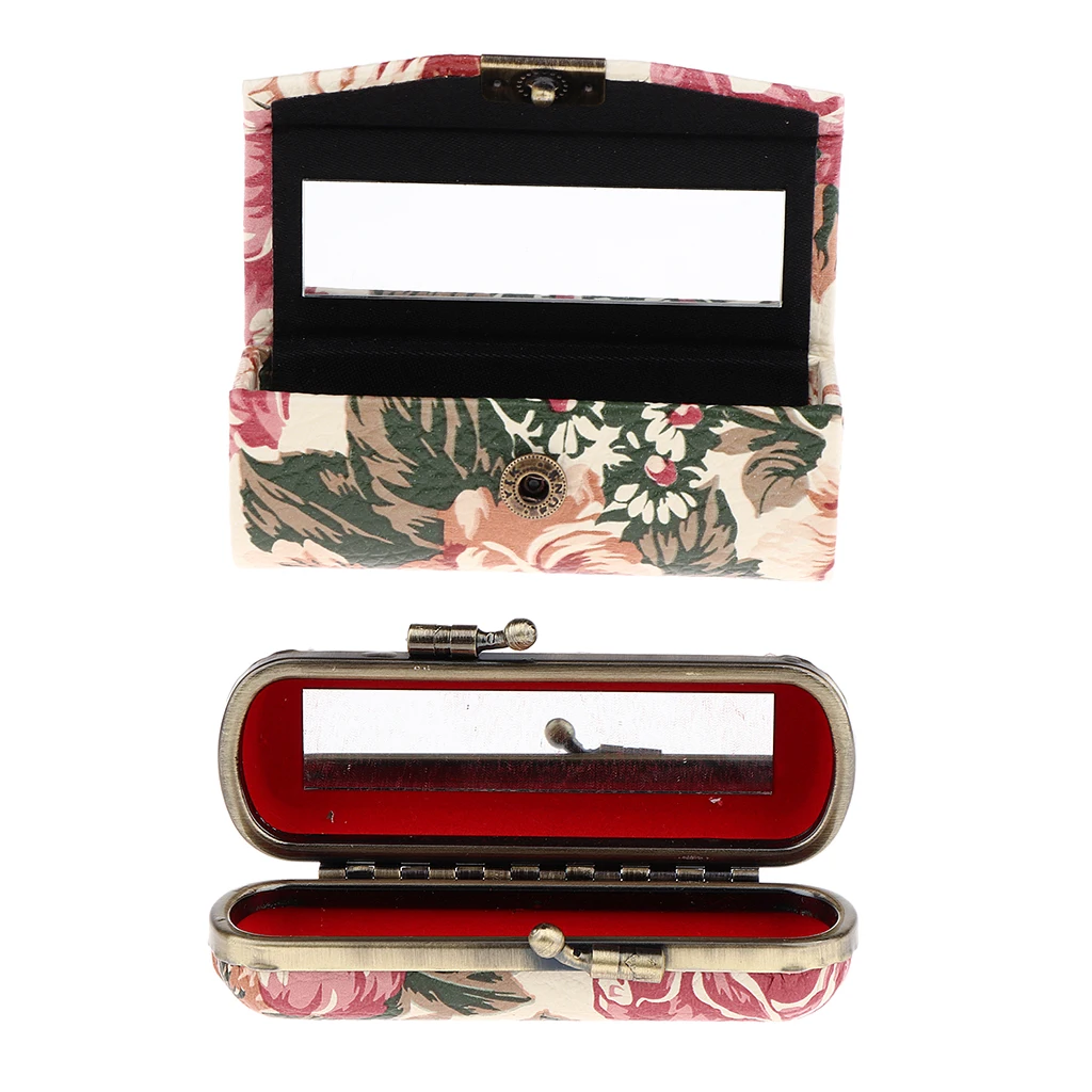 

Lipstick Case Lipstick Box Lipsticks Storage Case with Mirror And