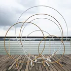 Свадебная АРКА реквизит железный круг арка цветок уличная лужайка Свадьба Цветок дверь стойка Свадьба Ребенок душ День Рождения Декор