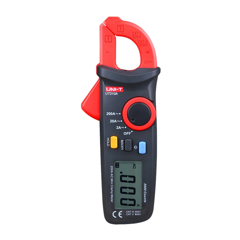UNI-T Digital Current Clamp Meter 2000 Count Mini DC Auto Range Ammeter Multimeter Electrician Tool | Инструменты