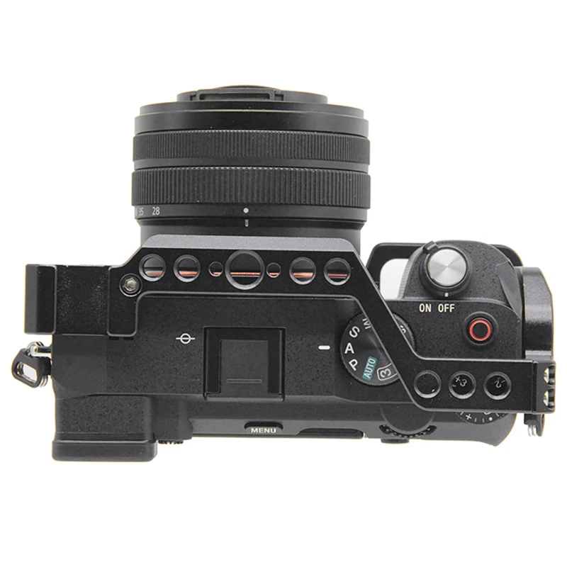 

Camera Cage for Sony A7C Camera Aluminum Alloy DSLR Camera Protective Cage Kit