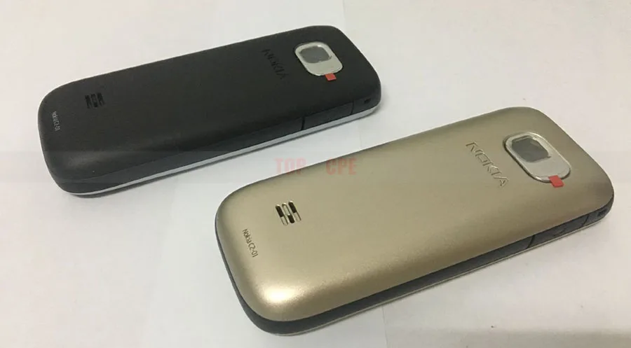 Оригинальный разблокированный сотовый телефон Nokia C2 01 (новинка 90% года) 2 0 МП дюйма