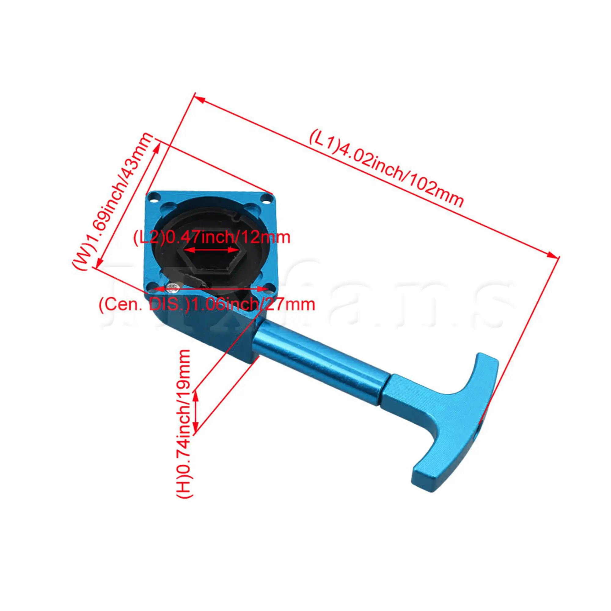 Mxfans R020 Aluminum Alloy Pull Starter Upgrade Parts for RC Car Vertex 18 Nitro Engine | Игрушки и хобби