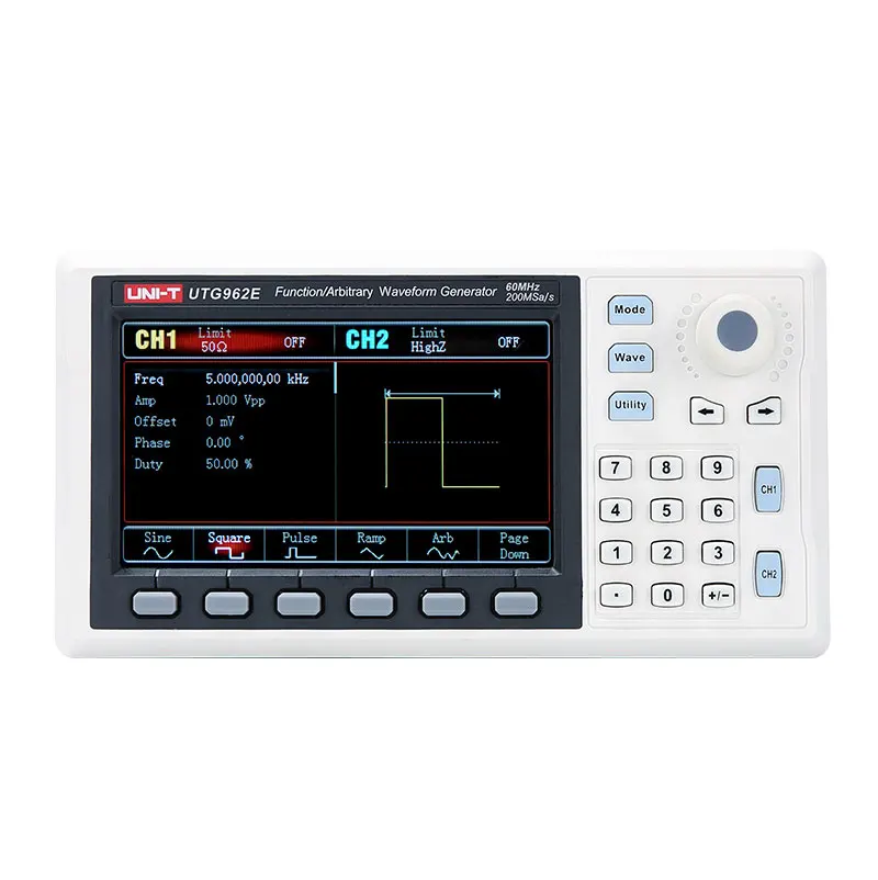 UNI-T UTG932E UTG962E частота источника сигнала 30 МГц 60 функция/произвольный генератор