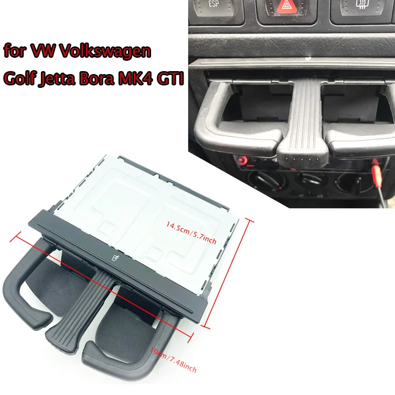 Держатель для стакана раздвижной V * W J etta Bora G olf MK4 Audi A3 S3 A4 A6
