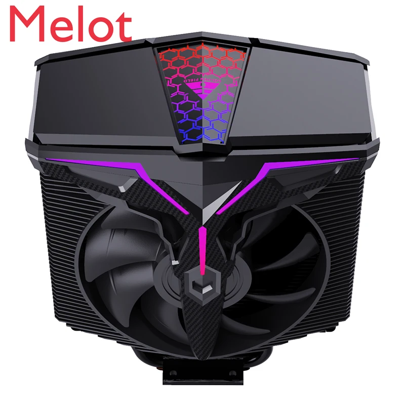 

CPU Radiator Fan I5i7 Copper 6 Heat Pipe Mute AMD Desktop Computer CPU Fan