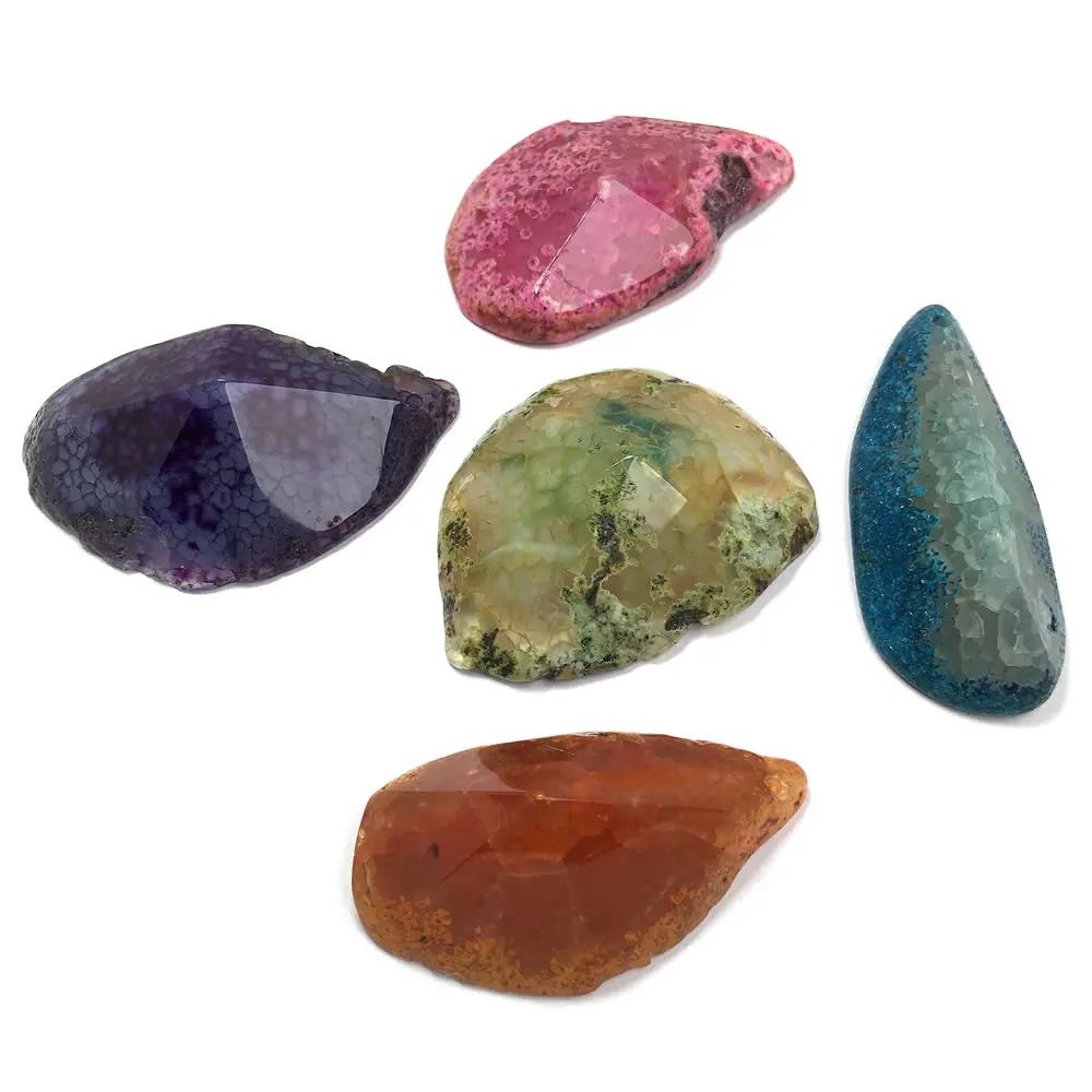 

Подвеска из натурального камня, агата, неправильной формы, изысканные подвески, шармы для изготовления ювелирных изделий, ожерелья «сделай ...