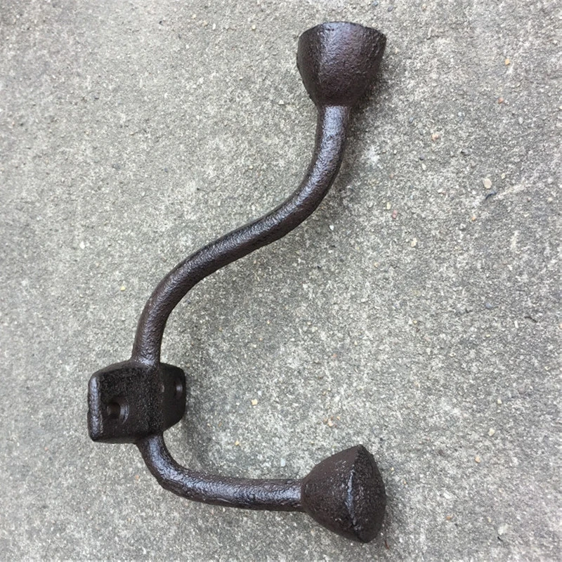 Винтажная вешалка для пальто чугунный крючок деревенская шляпа настенные крючки