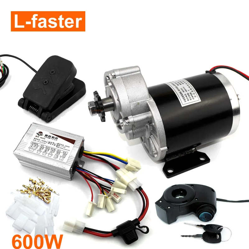 Двигатель коробки передач для электрического грузового велосипеда 36V48V 600W и