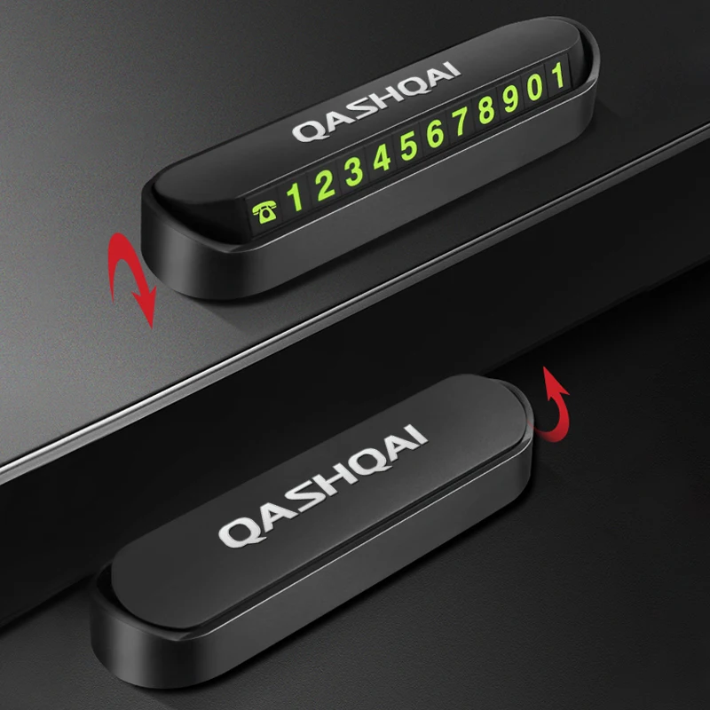 Автомобильный временный стоп-сигнал парковочная карта с номером телефона для