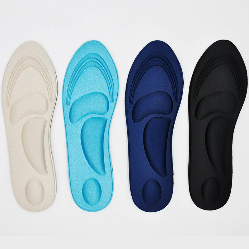 Стельки ортопедические бархатные с эффектом памяти для обуви на высоком каблуке