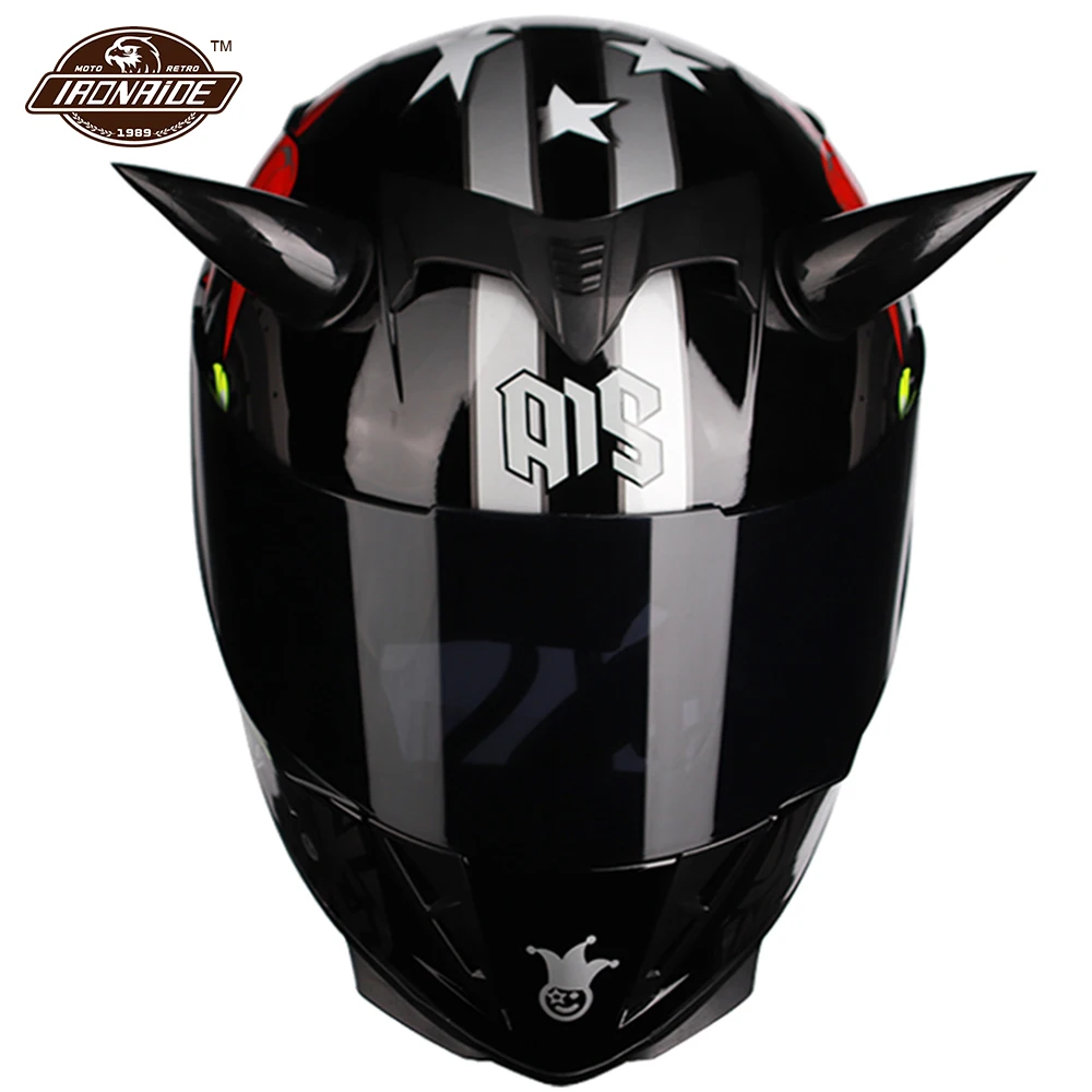 

Modular Motorcycle Helmet Full Face Casco Moto Double Visor Moto Helmet Removeable Linner Motocross Helmet Motorbike Capacete