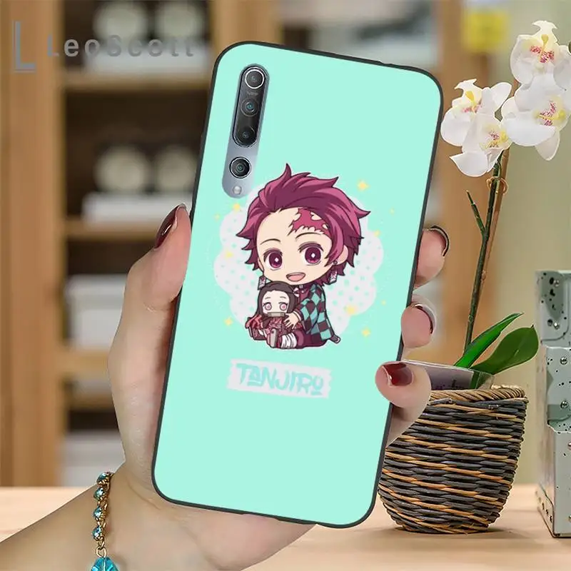 

Demon Slayer Kawaii Anime Phone Case For Xiaomi mi Redmi note 7 8t 9 9t 9s 8 10 10t 11 pro lite K20 max 3