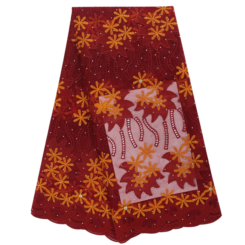 Модные Французские тюлевые сетчатые ткани кружева высокого качества Горячая