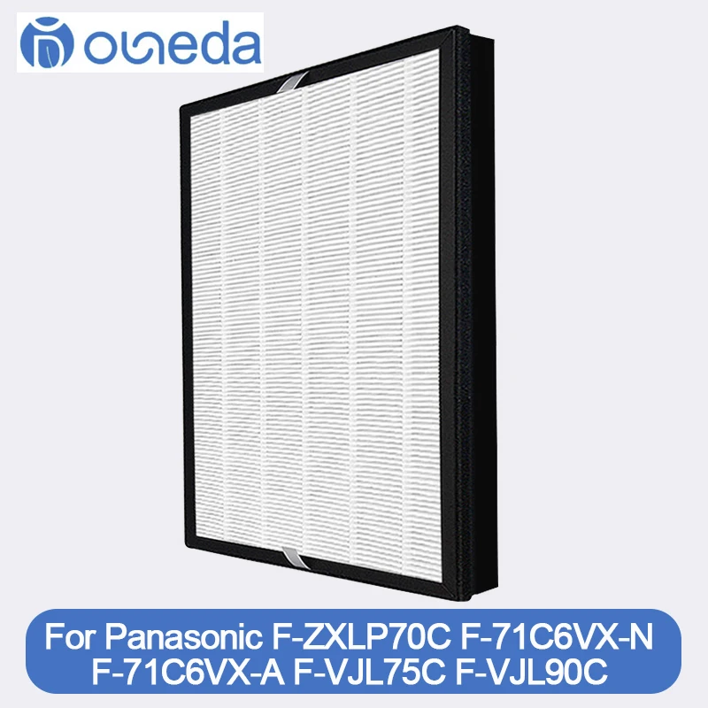 

For HEPA Filter&Activated Carbon Filter Replacement Panasonic Air Purifier F-ZXLP70C F-71C6VX-N F-71C6VX-A F-VJL75C F-VJL90C