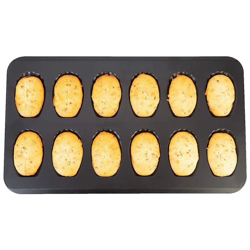 Антипригарный горшок Мадлен форма для выпечки 12 с оболочкой противень шоколада