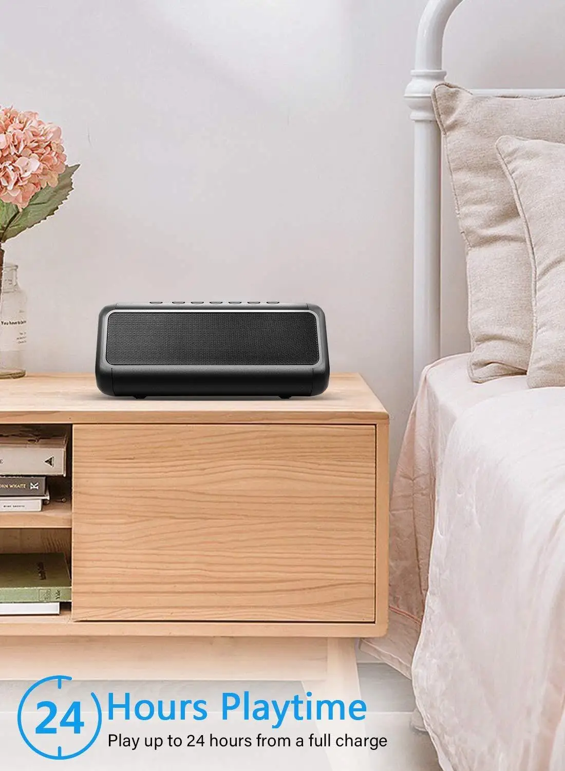 5000 мАч Солнечная Водонепроницаемая Bluetooth громкая связь 12Вт Портативная