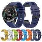 Ремешок силиконовый быстросъемный для Garmin, спуск Mk2i, Mk2, 26 мм