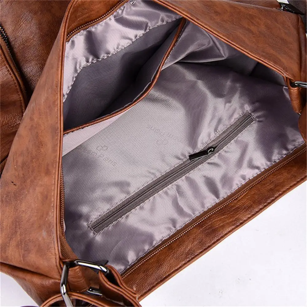 

3-in-1 Women Bag Luxury Brand 2019 Female Back pack Vintage Women Messenger Bag Designer Shoulder Bags Top-handle Bags Sac A Dos