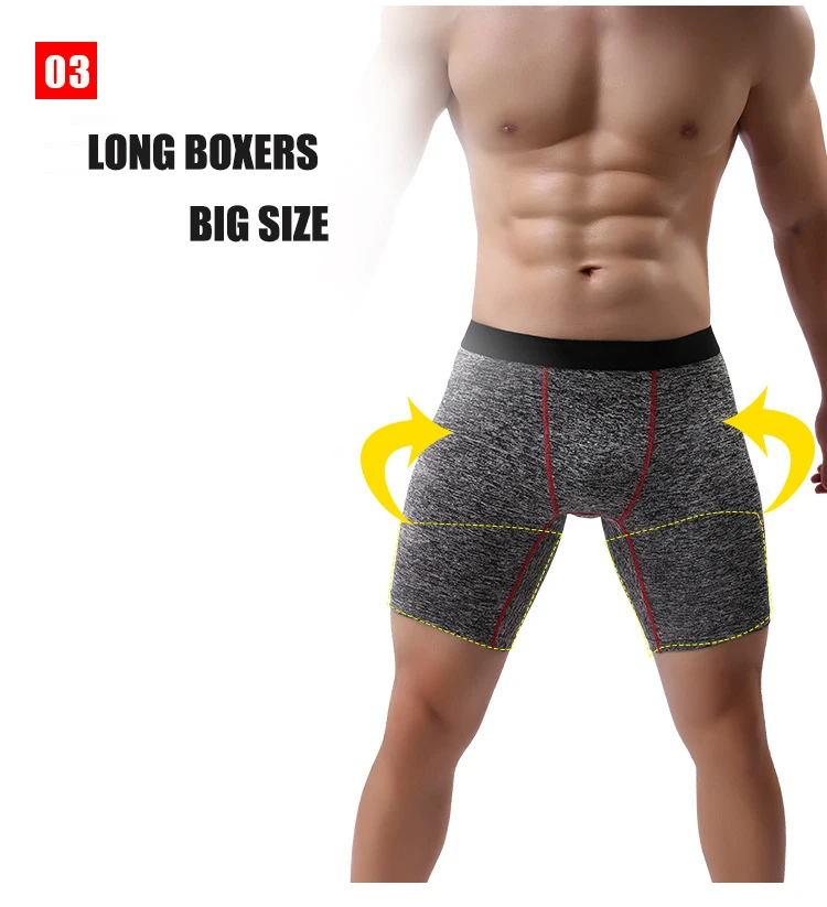 Хлопковые боксеры, длинные, Ethika, рождественское нижнее белье, Ethika, мужское нижнее белье, Calecon, боксеры, Homme, сексуальные боксеры для мужчин, нижнее белье, шорты, 5XL
