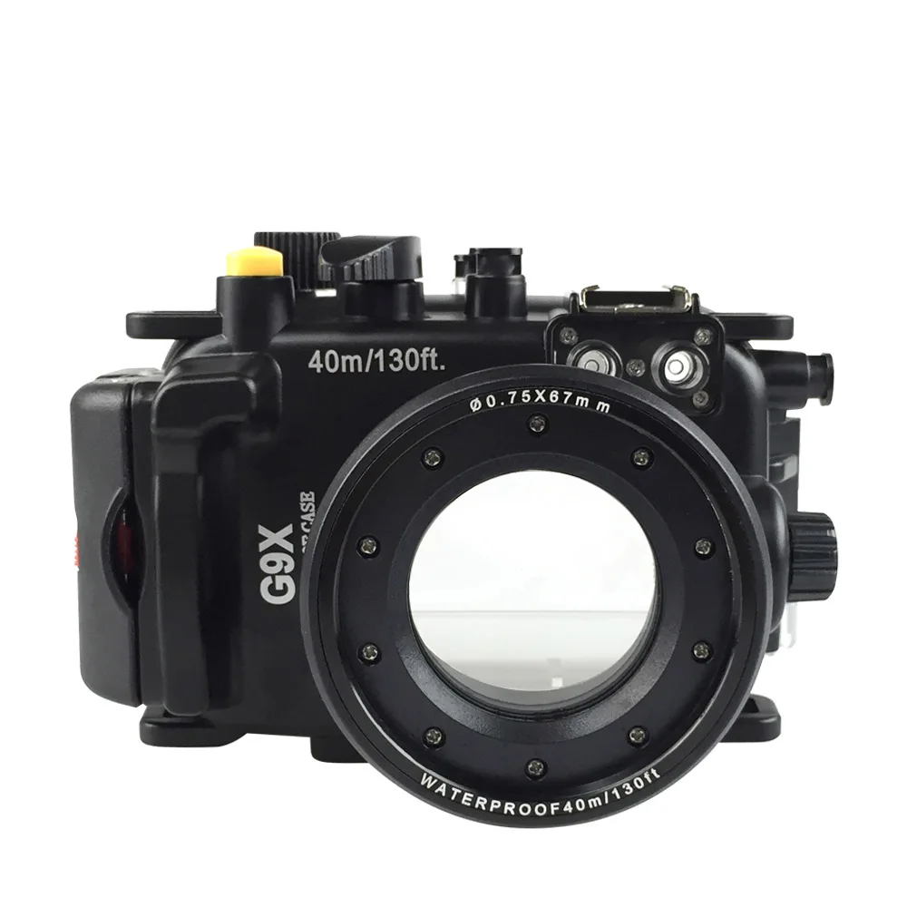 40 м 130ft Водонепроницаемый для подводного плавания Корпус Камера Дайвинг чехол Canon