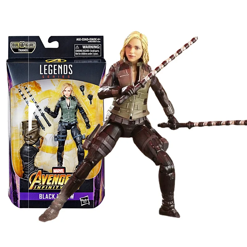 

Фигурка Hasbro из коллекции подлинных легенд Marvel, Мстители, Черная Вдова, подвижная модель, Аниме фигурки, игрушки для детей