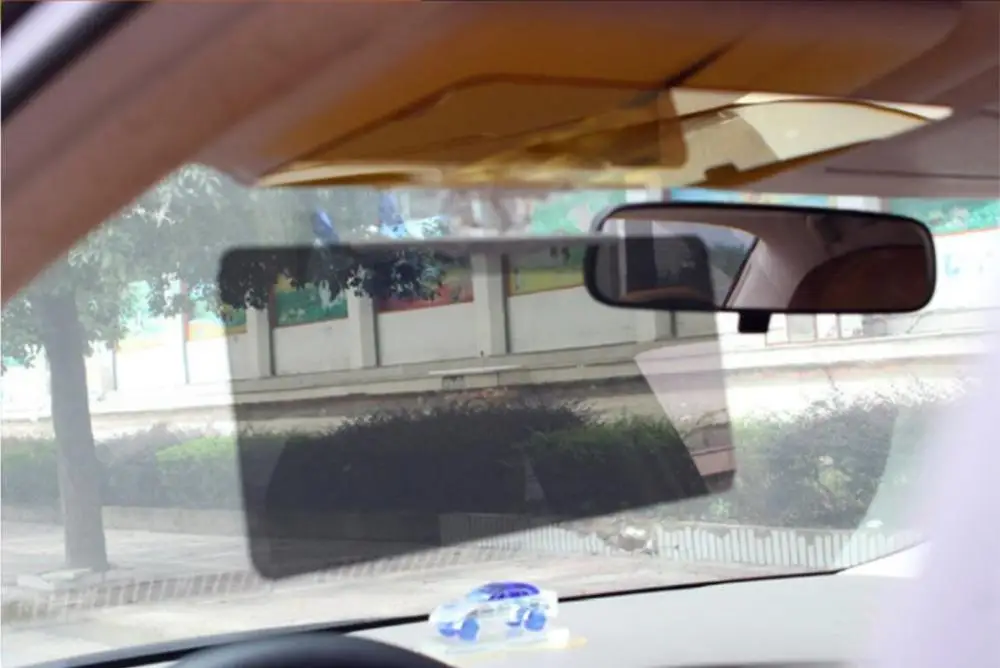 Автомобильный солнцезащитный козырек 2 в 1 дневной ночной противоослепляющий УФ