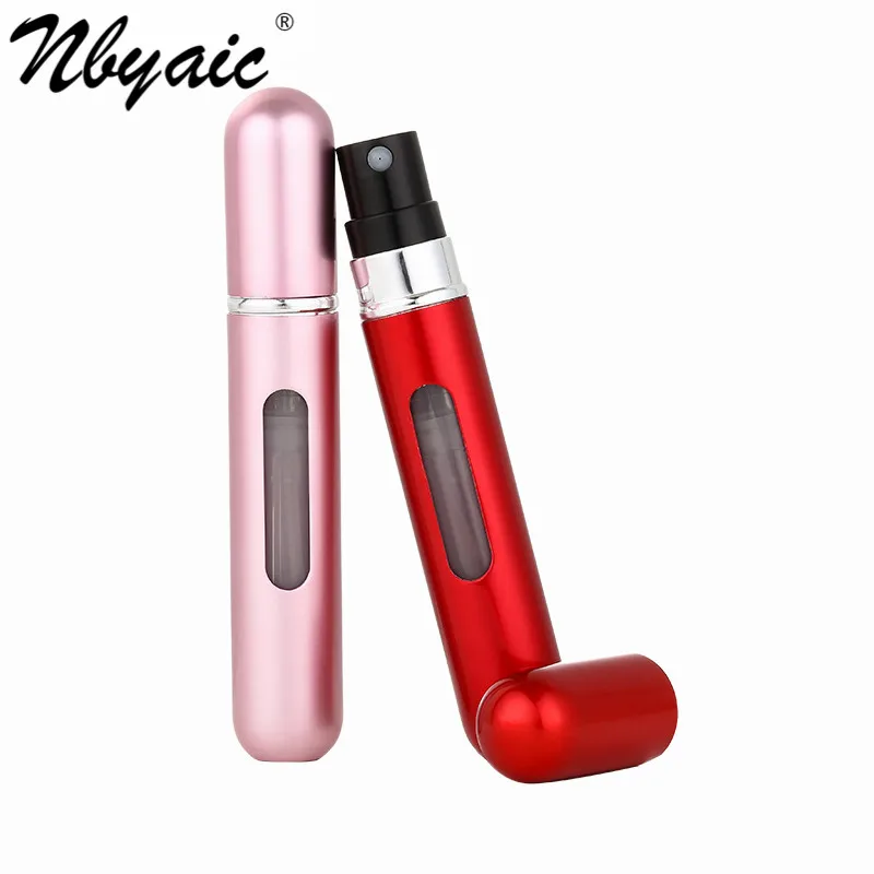 

Nbyaic 100pcs perfume bottle 5ml 8ml portable bottoms filled with travel perfume, bottling cosmetics spray bottle