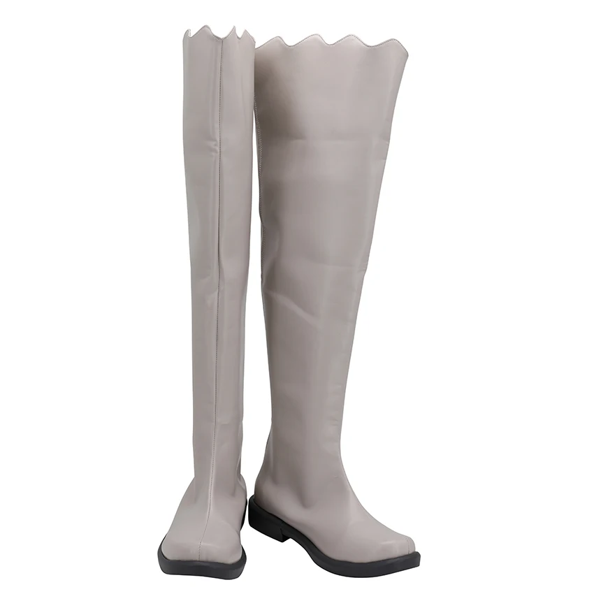 Обувь для костюмированной вечеринки Dr.STONE Высокие сапоги до колена на низком