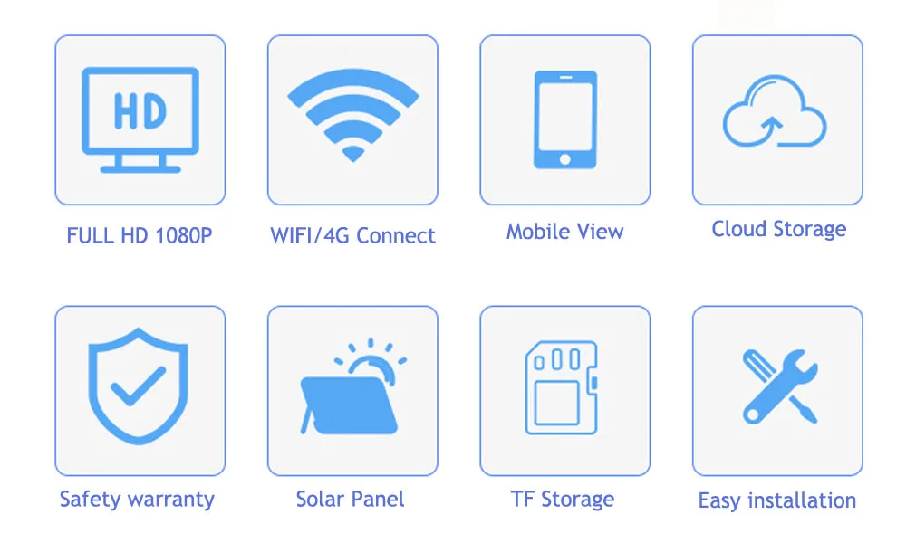 1080P 3g 4G SIM карта солнечная мощность Wifi камера батарея двухсторонняя аудио безопасность наружная беспроводная ip-камера HD наблюдение PIR GSM